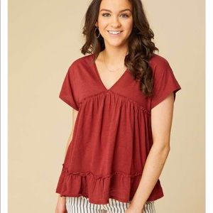 Altar’d State Robin Short Sleeve Top